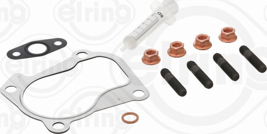 Elring 703.970 - Mounting Kit, charger autospares.lv