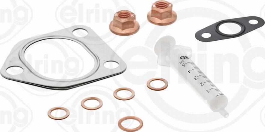 Elring 703.871 - Mounting Kit, charger autospares.lv