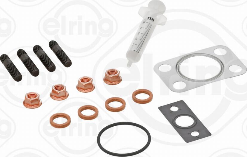 Elring 714.600 - Mounting Kit, charger autospares.lv