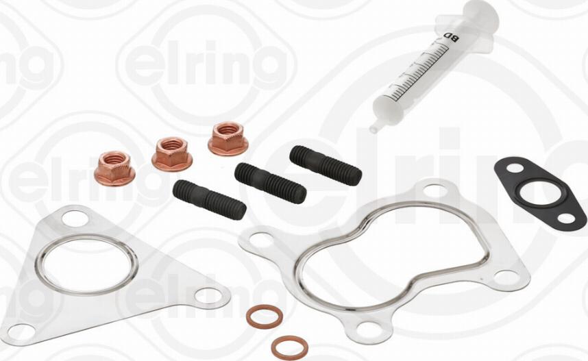 Elring 714.860 - Mounting Kit, charger autospares.lv