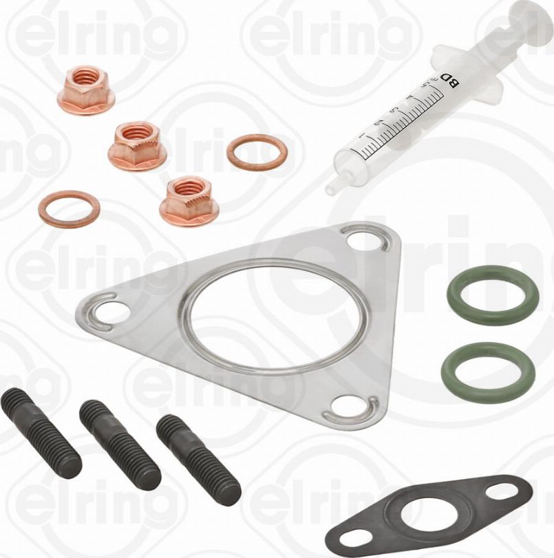 Elring 715.530 - Mounting Kit, charger autospares.lv