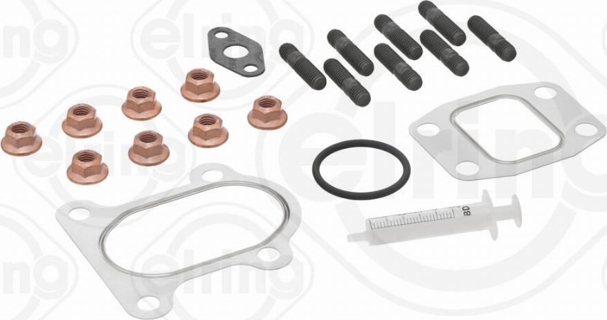 Elring 715.390 - Mounting Kit, charger autospares.lv