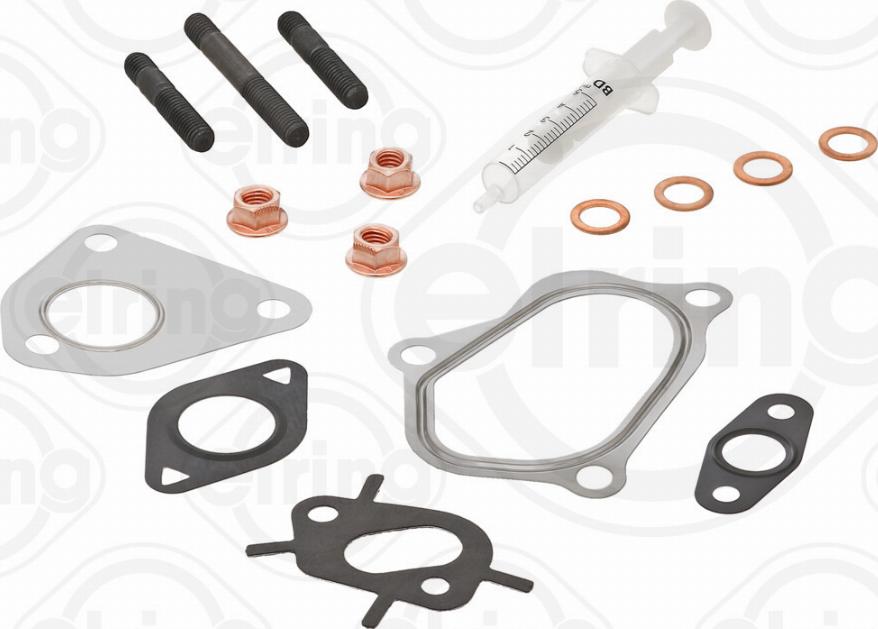 Elring 715.320 - Mounting Kit, charger autospares.lv