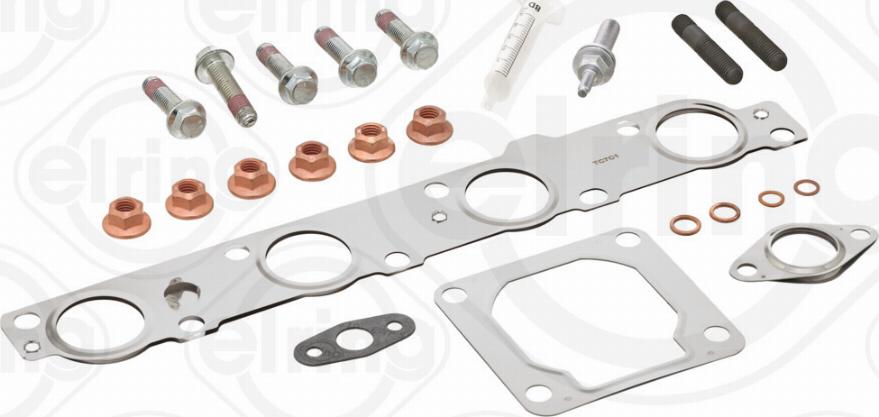 Elring 734.820 - Mounting Kit, charger autospares.lv