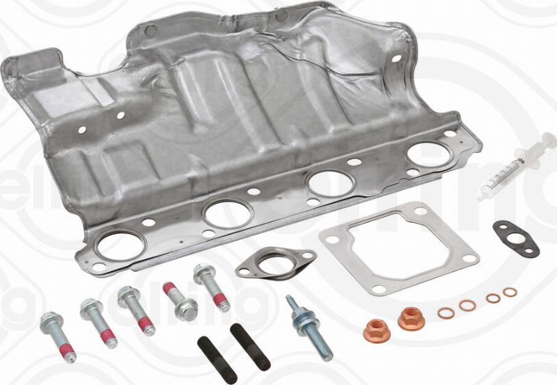 Elring 733.570 - Mounting Kit, charger autospares.lv