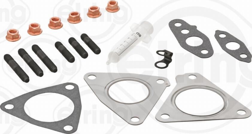 Elring 733.860 - Mounting Kit, charger autospares.lv