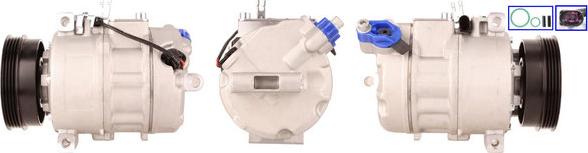 Elstock 51-0306 - Compressor, air conditioning autospares.lv