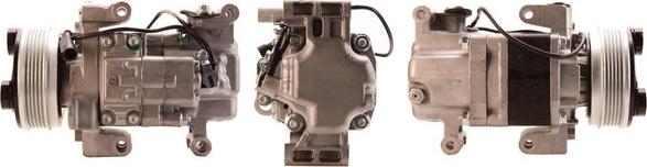 Elstock 51-0284 - Compressor, air conditioning autospares.lv