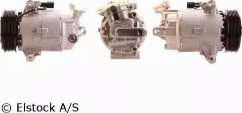 Elstock 51-0712 - Compressor, air conditioning autospares.lv