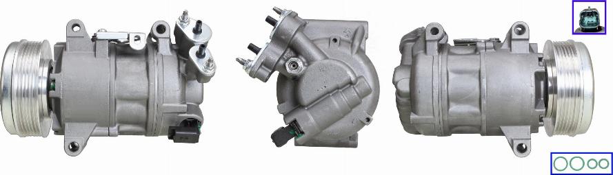 Elstock 51-1478 - Compressor, air conditioning autospares.lv