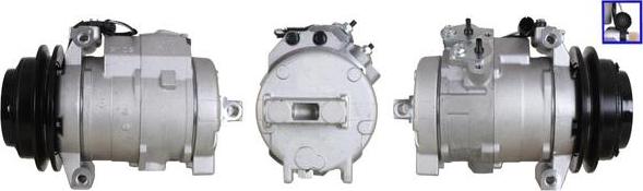 Elstock 51-1312 - Compressor, air conditioning autospares.lv