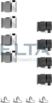 Elta Automotive EA8581 - Accessory Kit for disc brake Pads autospares.lv