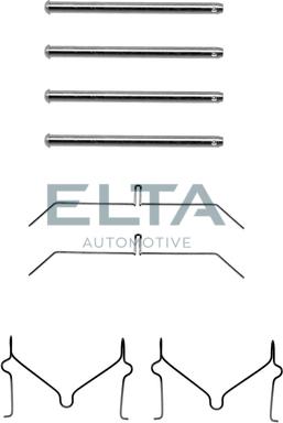 Elta Automotive EA8534 - Accessory Kit for disc brake Pads autospares.lv