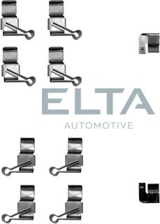 Elta Automotive EA8611 - Accessory Kit for disc brake Pads autospares.lv