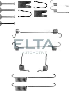 Elta Automotive EA8098 - Accessory Kit, brake shoes autospares.lv