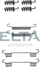 Elta Automotive EA8001 - Accessory Kit, parking brake shoes autospares.lv