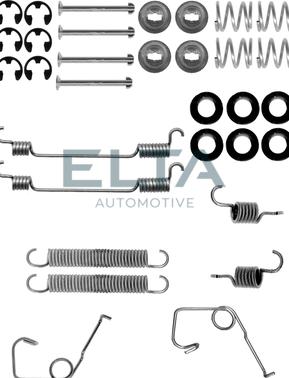 Elta Automotive EA8086 - Accessory Kit, brake shoes autospares.lv