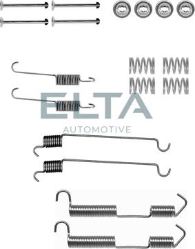 Elta Automotive EA8071 - Accessory Kit, brake shoes autospares.lv