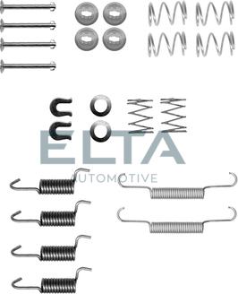 Elta Automotive EA8149 - Accessory Kit, parking brake shoes autospares.lv