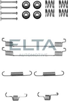 Elta Automotive EA8158 - Accessory Kit, brake shoes autospares.lv