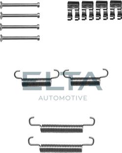 Elta Automotive EA8136 - Accessory Kit, parking brake shoes autospares.lv