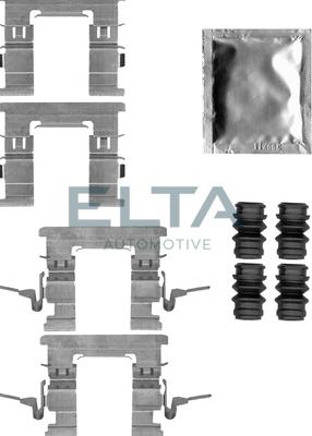 Elta Automotive EA8870 - Accessory Kit for disc brake Pads autospares.lv