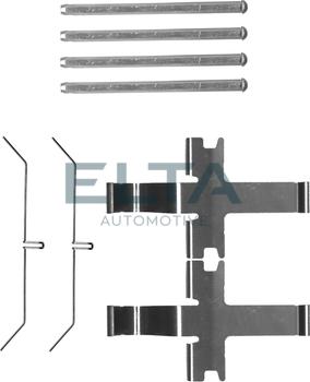 Elta Automotive EA8751 - Accessory Kit for disc brake Pads autospares.lv