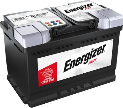 ENERGIZER EA70-L3 - Starter Battery autospares.lv