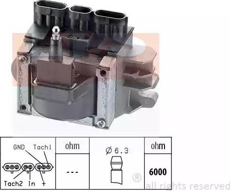 EPS 1.990.404 - Ignition Coil autospares.lv