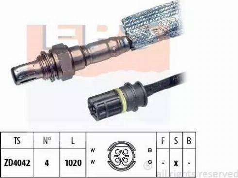 EPS 1.997.957 - Lambda Sensor autospares.lv