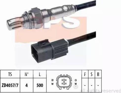 EPS 1.997.531 - Lambda Sensor autospares.lv