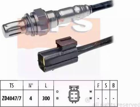 EPS 1.997.197 - Lambda Sensor autospares.lv