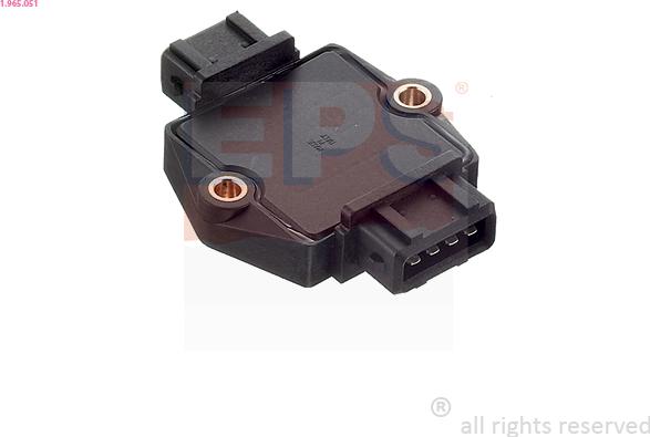EPS 1.965.051 - Switch Unit, ignition system autospares.lv