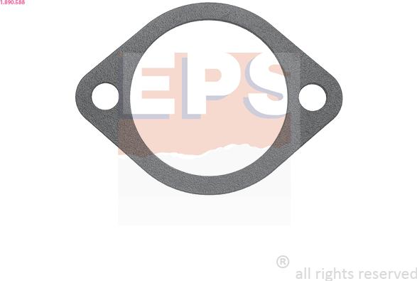 EPS 1.890.588 - Gasket, thermostat autospares.lv