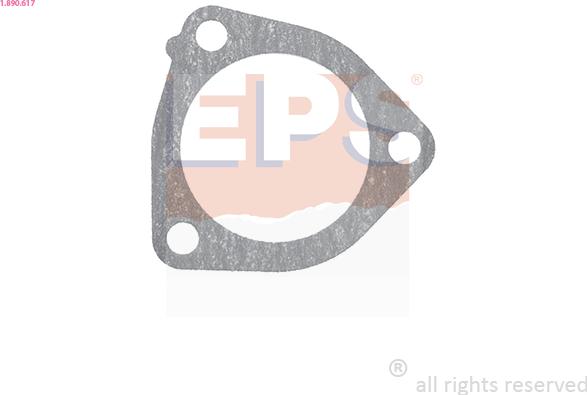 EPS 1.890.617 - Gasket, thermostat autospares.lv