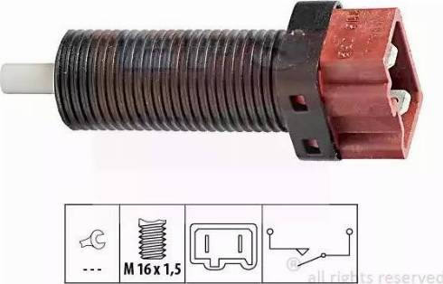 EPS 1810116 - Switch, clutch control (engine timing) autospares.lv