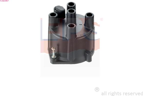 EPS 1.322.057 - Distributor Cap autospares.lv