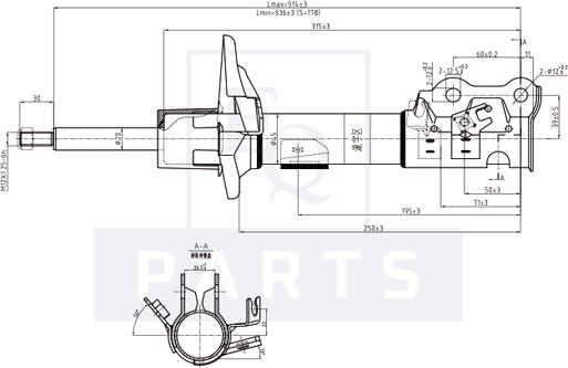 Equal Quality AM10167 - Shock Absorber autospares.lv