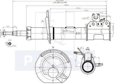 Equal Quality AM10106 - Shock Absorber autospares.lv