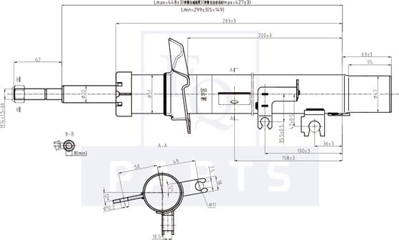 Equal Quality AM10134 - Shock Absorber autospares.lv