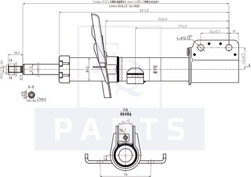 Equal Quality AM10131 - Shock Absorber autospares.lv