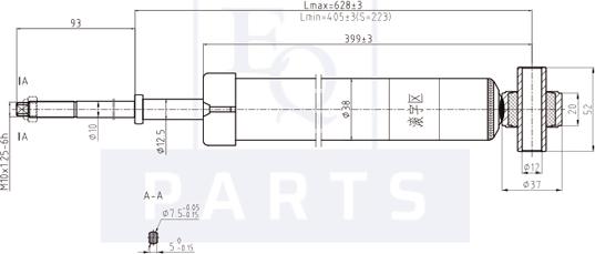 Equal Quality AM20121 - Shock Absorber autospares.lv