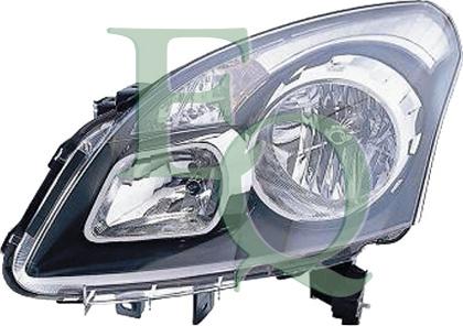 Equal Quality PP1414D - Headlight autospares.lv