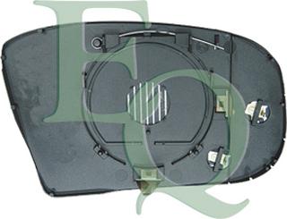 Equal Quality RS02353 - Mirror Glass, outside mirror autospares.lv