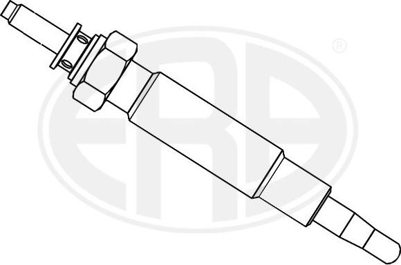 ERA 887017 - Glow Plug autospares.lv