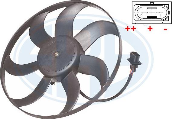 ERA 352040 - Fan, radiator autospares.lv