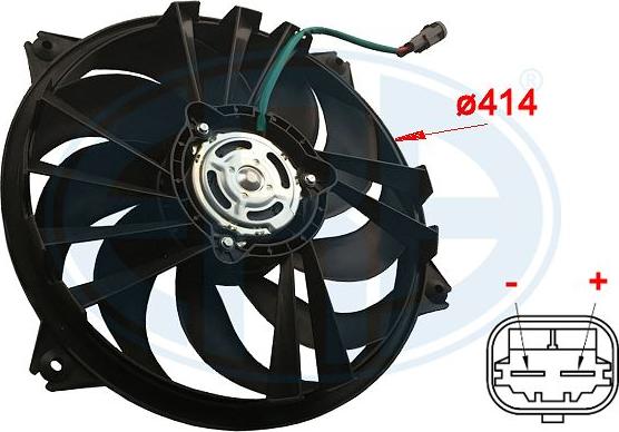 ERA 352011 - Fan, radiator autospares.lv