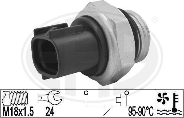 ERA 330957 - Temperature Switch, radiator / air conditioner fan autospares.lv