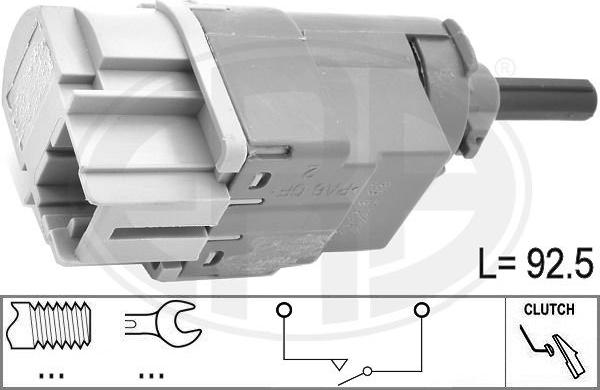 ERA 330935 - Switch, clutch control (cruise control) autospares.lv