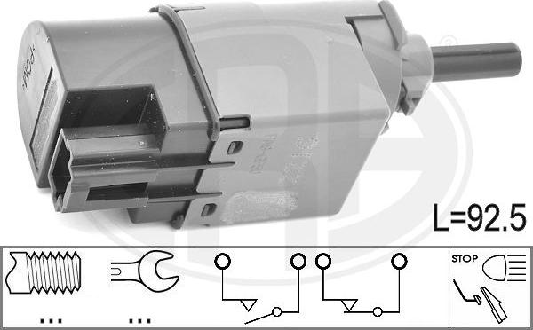 ERA 330937 - Switch, clutch control (cruise control) autospares.lv